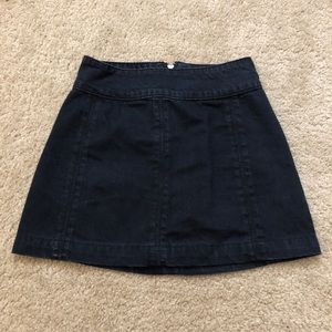 Free People Zip To It Skirt